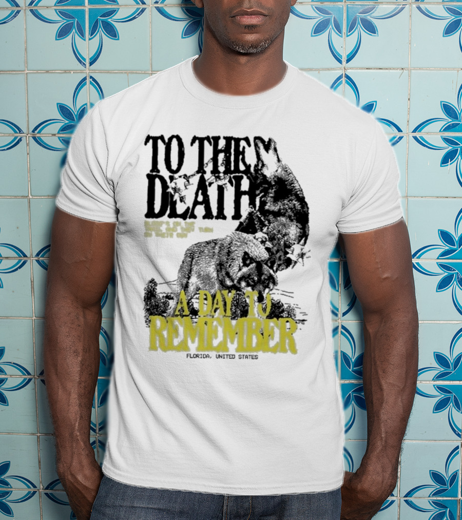 A Day To Remember To The Death T-Shirt