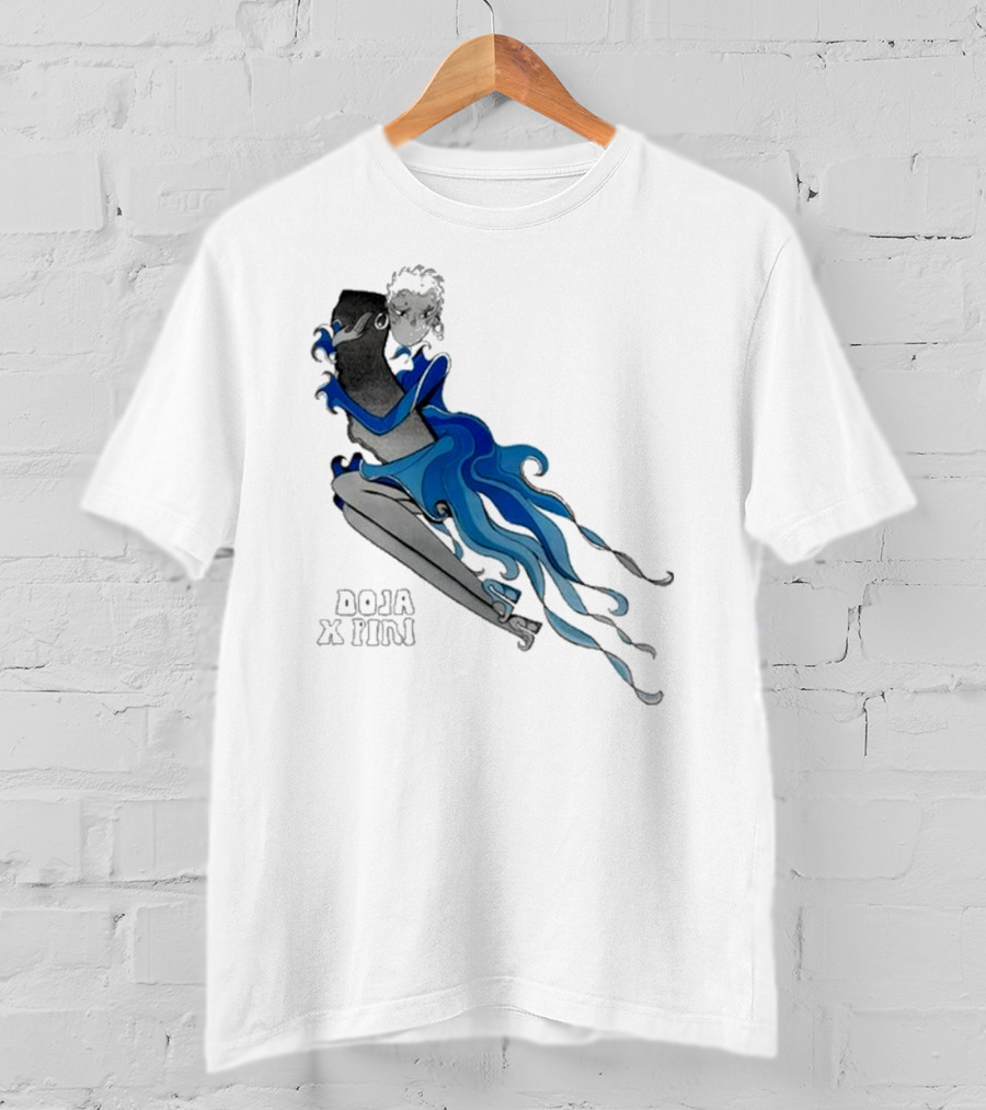 2025 Doja Cat American Red Cross Pini Collaboration T-Shirt