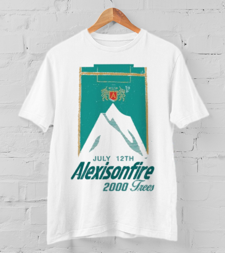 Allotment Trees X Alexisonfire July 12th 2005 Tour T-Shirt