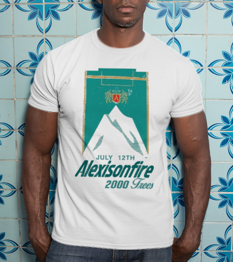 Allotment Trees X Alexisonfire July 12th 2005 Tour T-Shirt