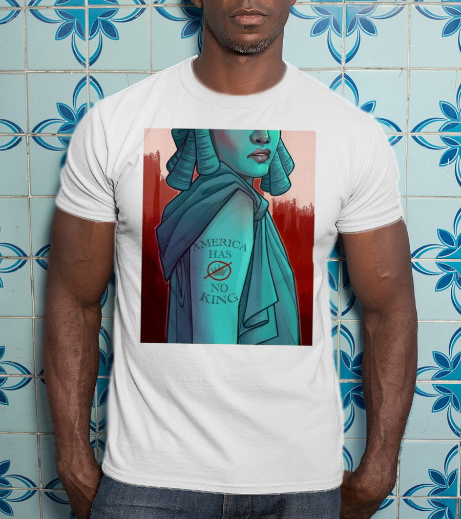 America Has No King Lady Liberty 2025 T-Shirt
