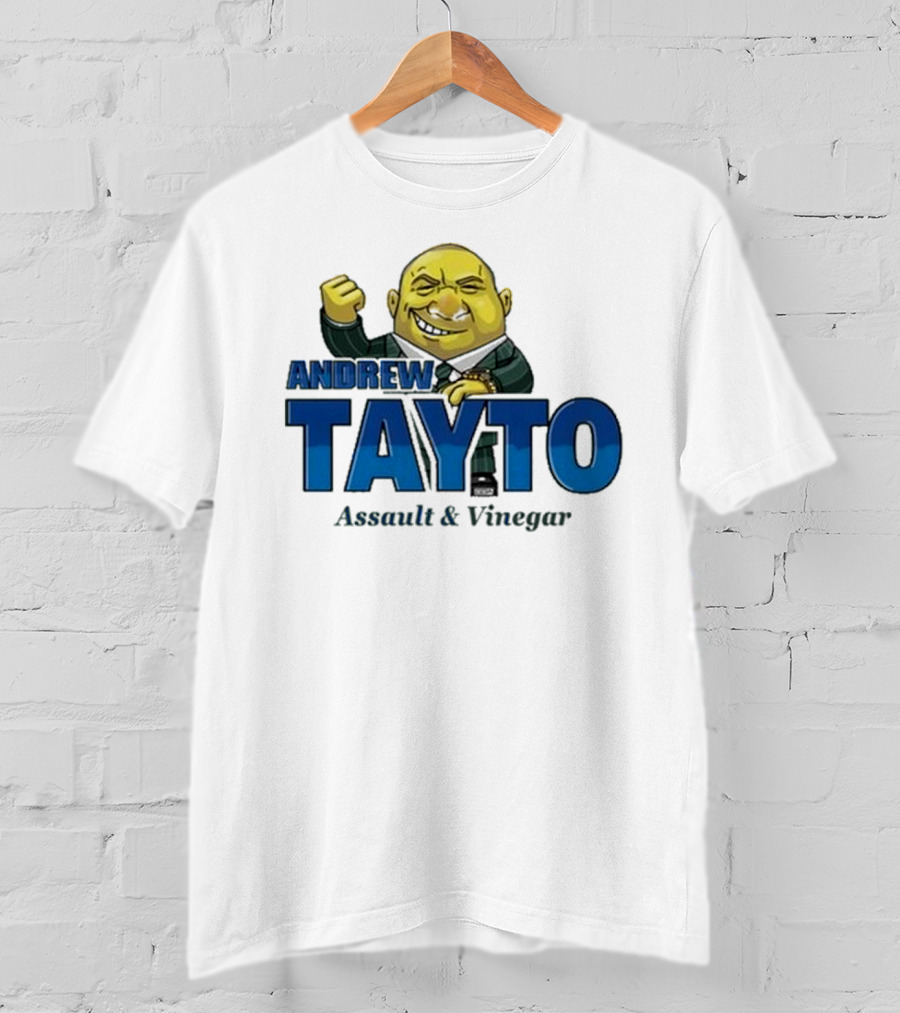 Andrew Tayto Assault & Vinegar Waterford Whispers Charity T-Shirt