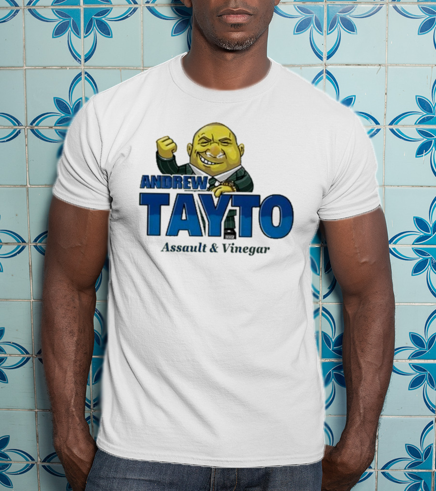 Andrew Tayto Assault & Vinegar Waterford Whispers Charity T-Shirt