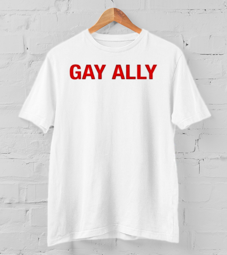 Azealia Banks Gay Ally Red Lettering T-Shirt