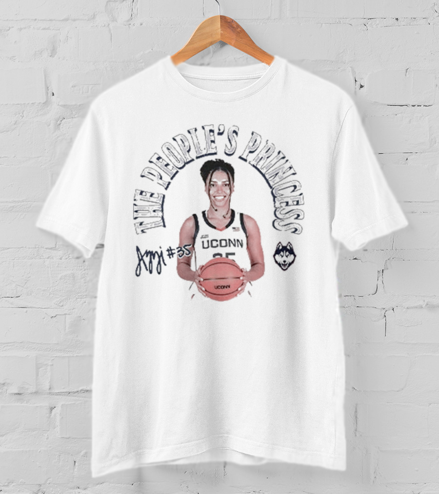 Azzi Fudd UConn Basketball The People's Princess Number 35 T-Shirt