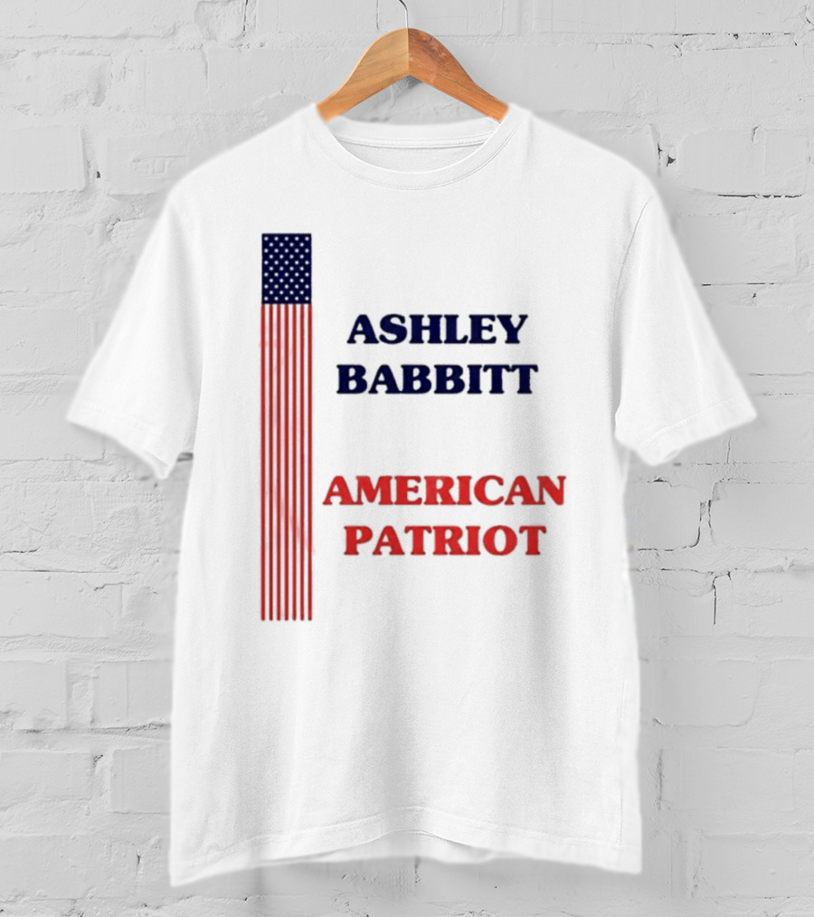 Ashley Babbitt American Patriot Flag Stripe Stars T-Shirt
