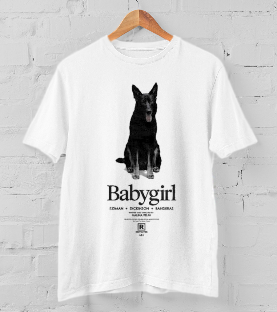 Babygirl Dog Kidman Dickinson Banderas Graphic Silhouette T-Shirt