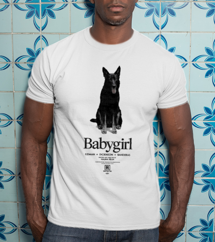 Babygirl Dog Kidman Dickinson Banderas Graphic Silhouette T-Shirt