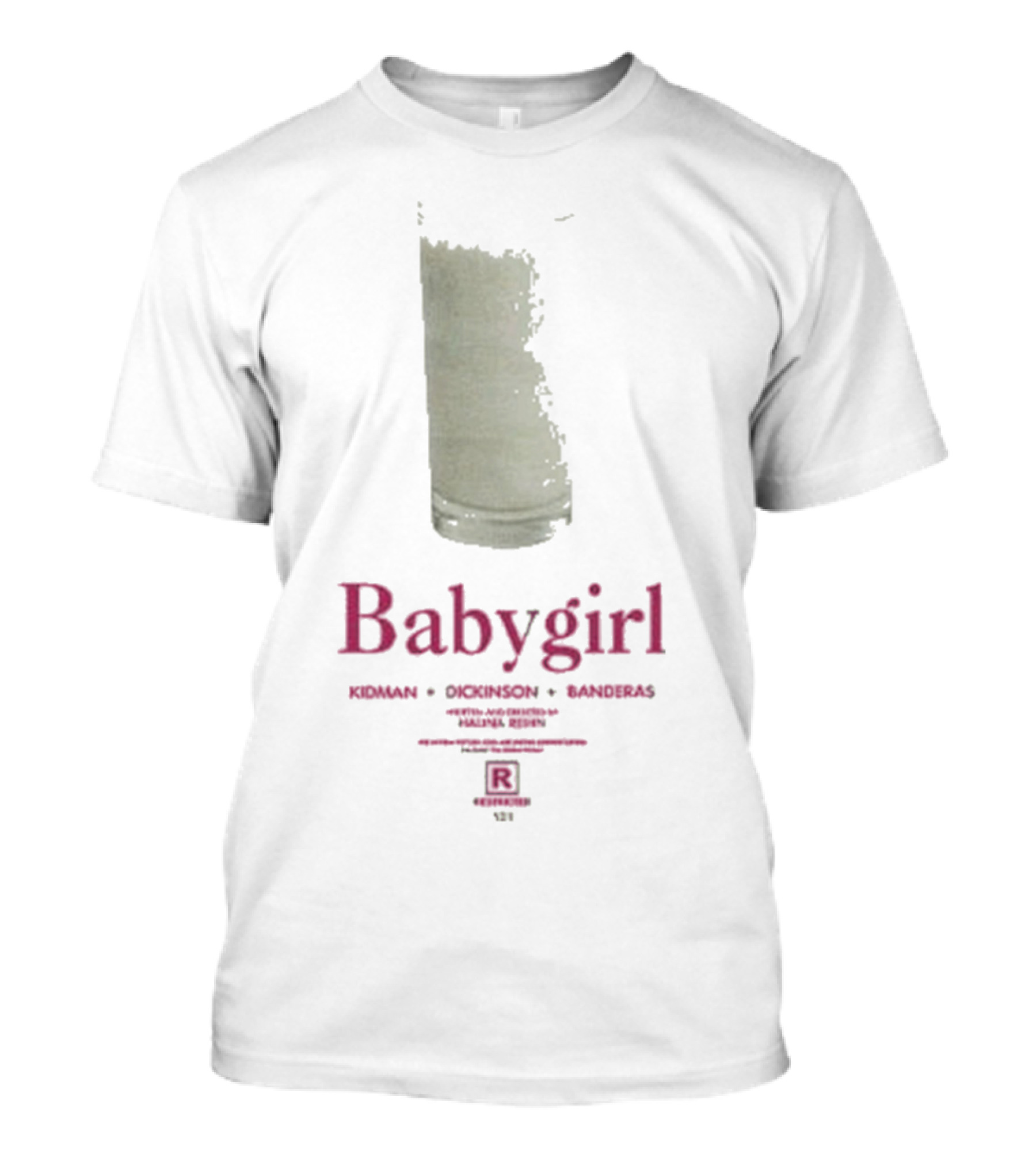 Babygirl Milk Drinking Kidman Johnson Coolidge Design T-Shirt