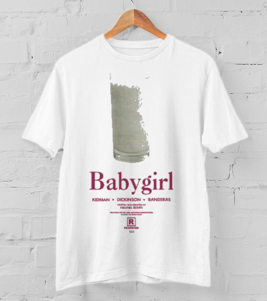 Babygirl Milk Drinking Kidman Johnson Coolidge Design T-Shirt