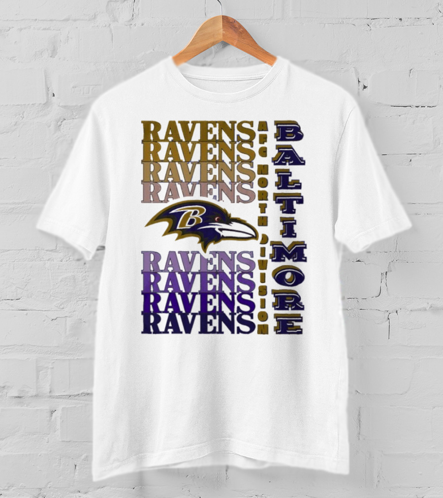 Baltimore Ravens AFC North Division Baltimore Ravens Ravens Ravens Ravens Ravens T-Shirt