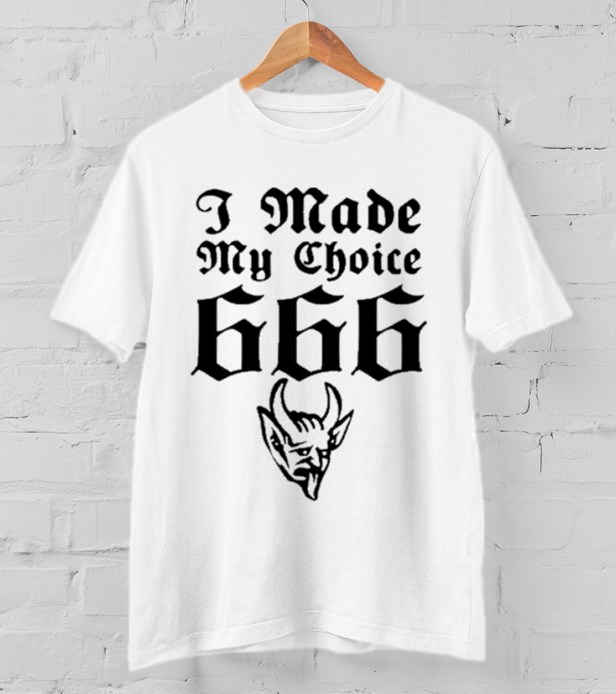 Behemoth Neronoir I Made My Choice Occult Symbolism T-Shirt