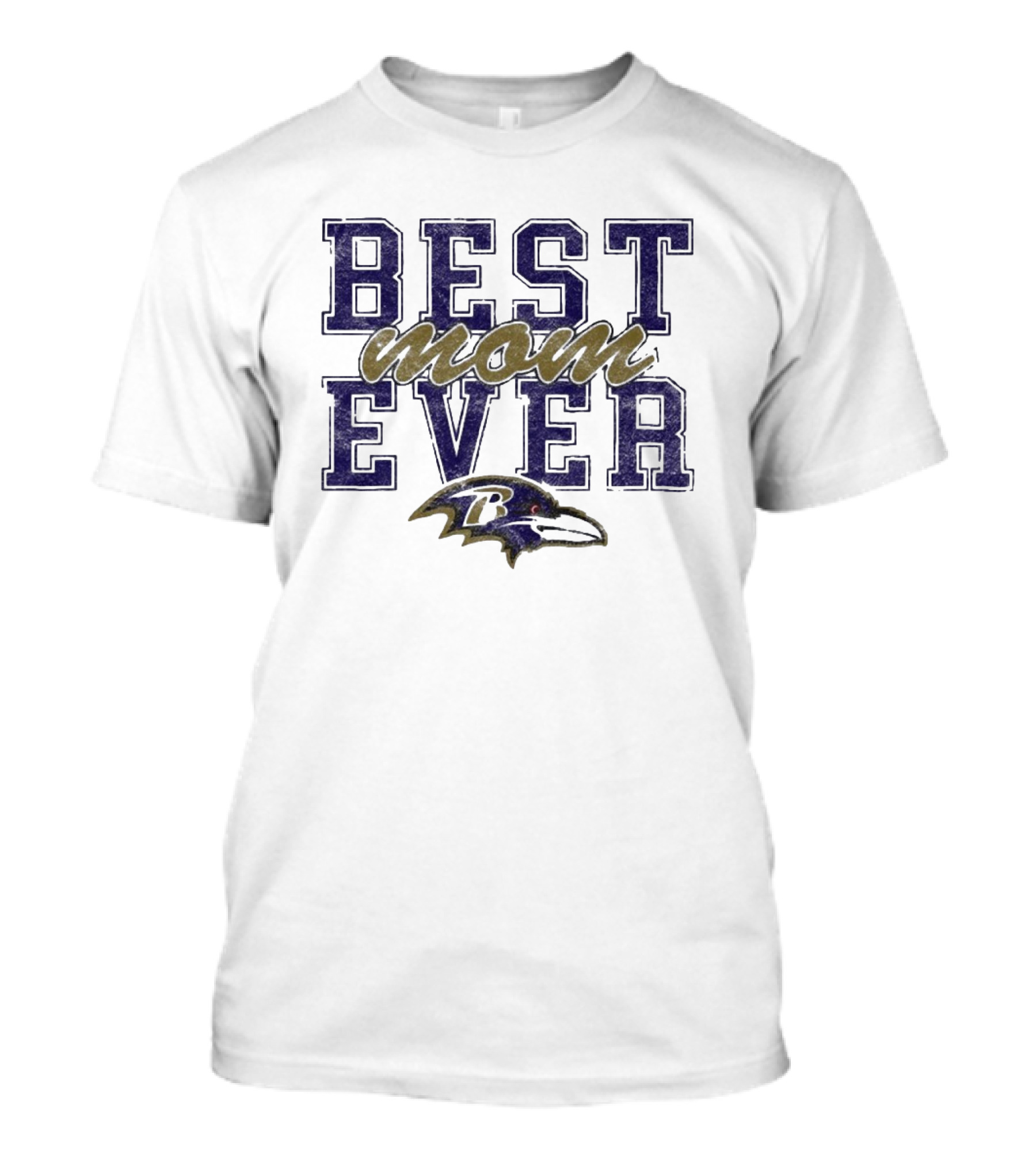Best Mom Ever Baltimore Ravens T-Shirt