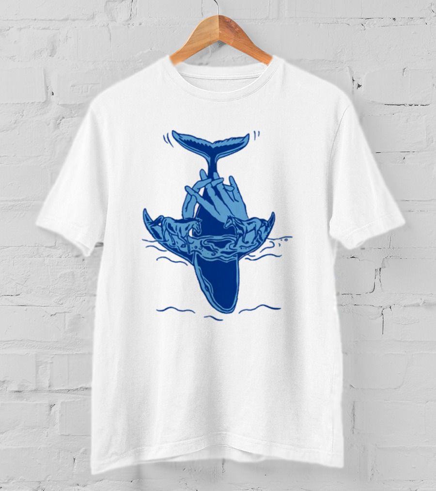 Billie Marten Whale With Hands And Horses T-Shirt