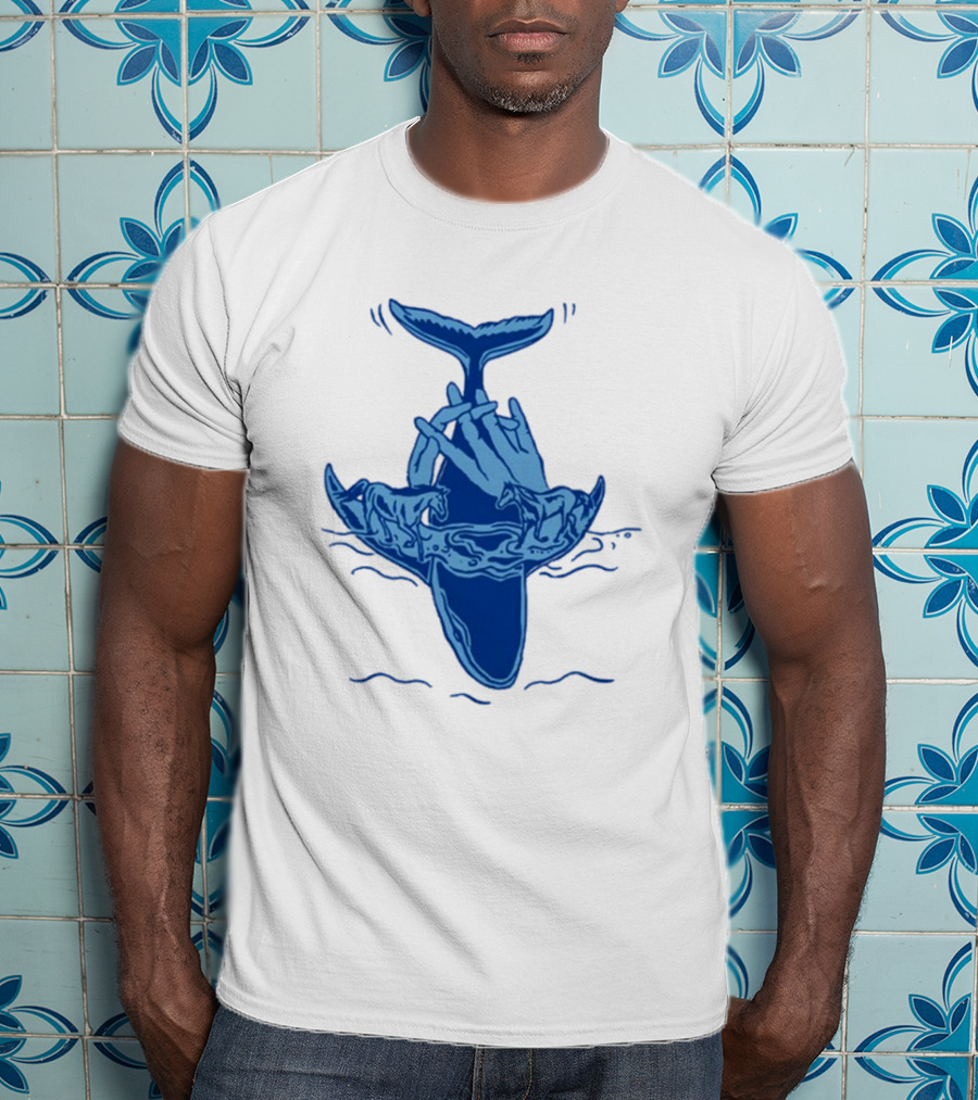 Billie Marten Whale With Hands And Horses T-Shirt