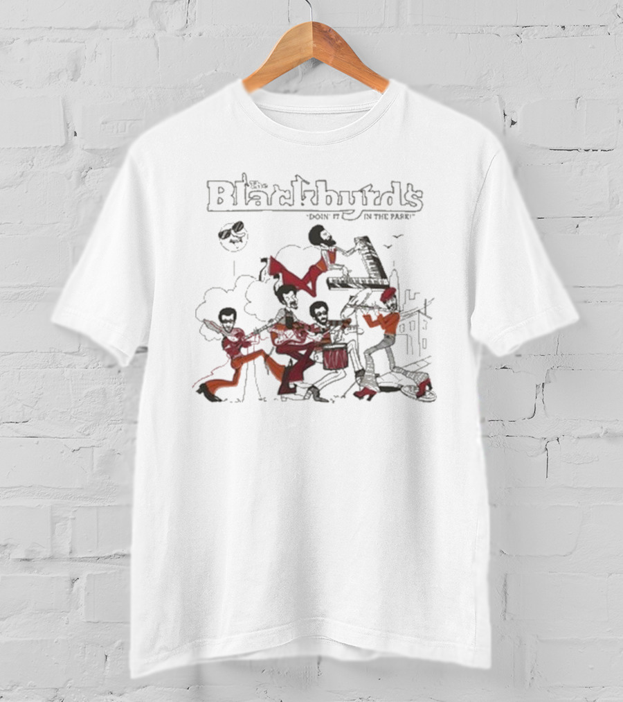 The Blackbyrds Don't It In The Park Funky Band Illustration T-Shirt