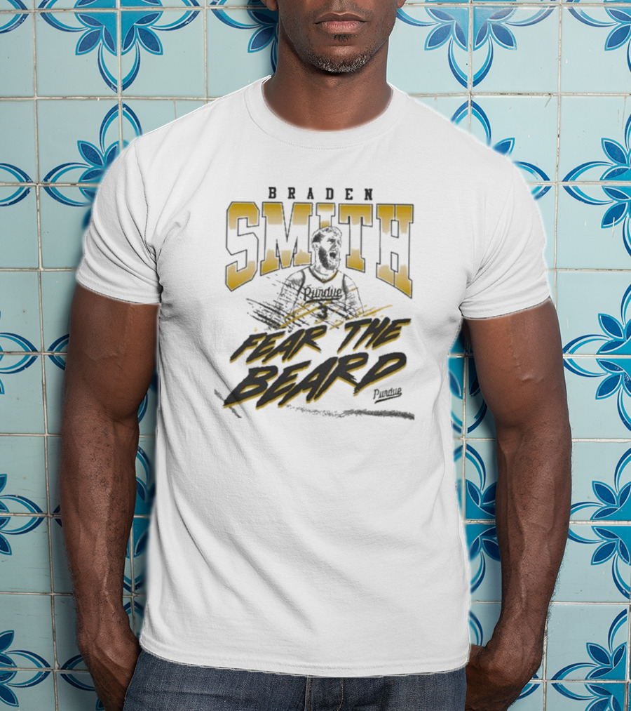 Braden Smith Fear The Beard Purdue Basketball T-Shirt