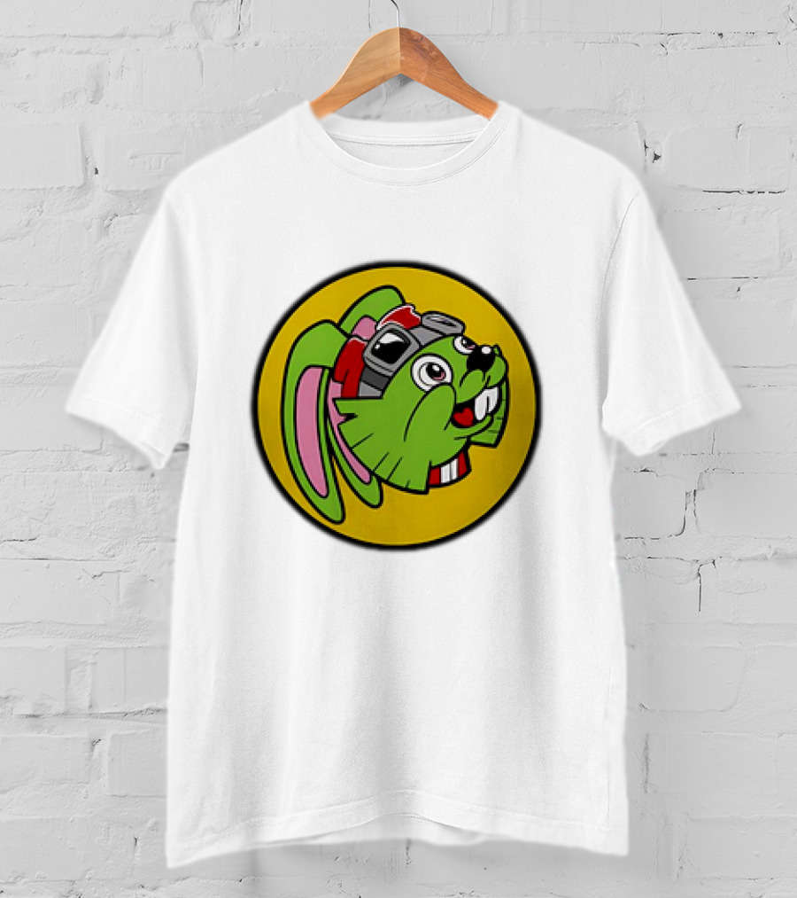 Bucky O’Hare Buc-ee’s Collaboration Featuring Iconic Green Rabbit With Goggles T-Shirt