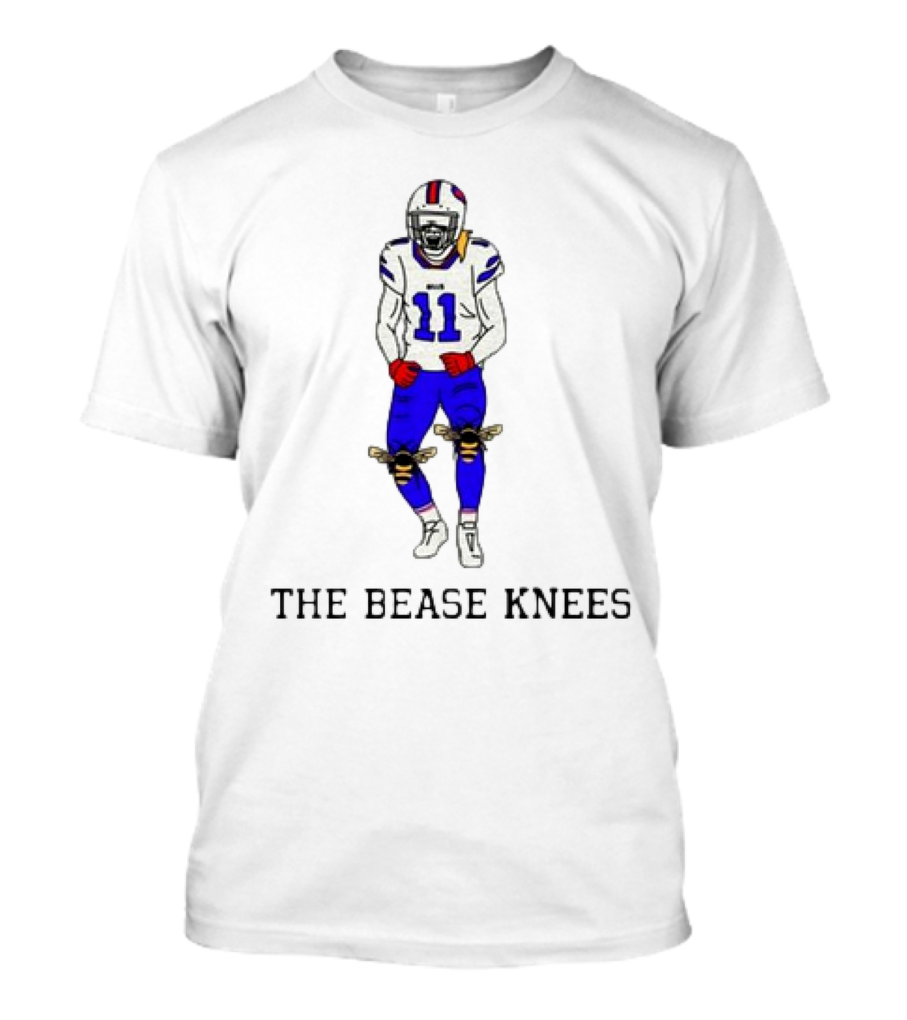 Buffalo Bills 11 The Bease Ness Football Player Graphic T-Shirt