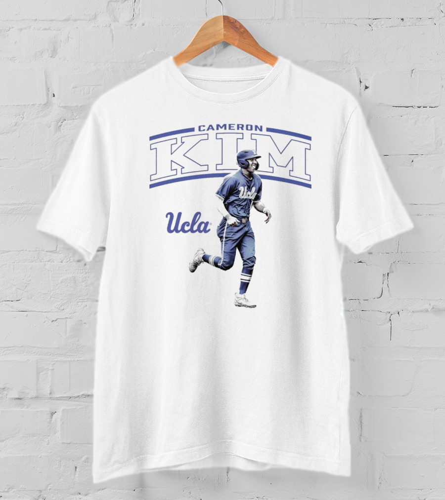 Cameron Kim UCLA Bruins Baseball 2025 NCAA Big Ten Conference T-Shirt