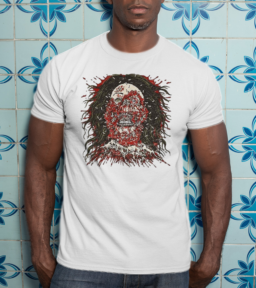 Cannibal Corpse Face Rot Design T-Shirt