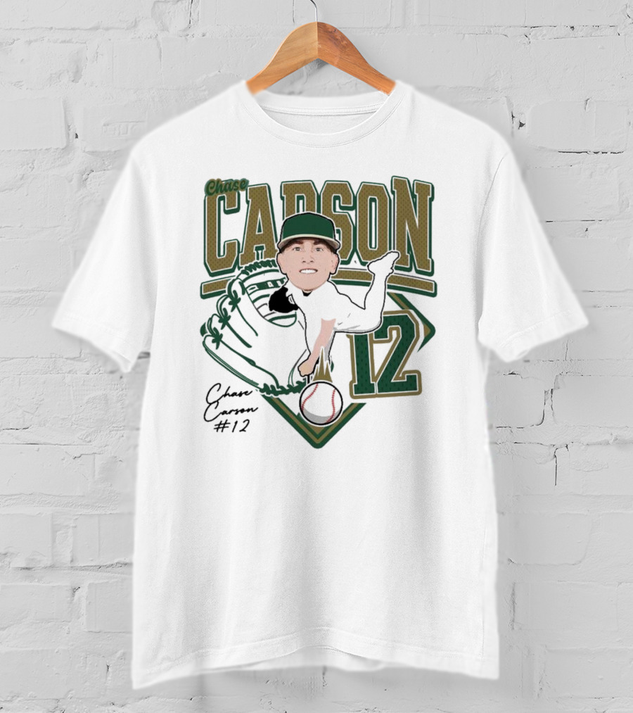 Chase Carson Baseball 2025 Pitcher 12 T-Shirt
