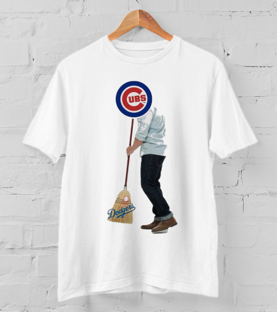 Chicago Cubs Sweeping Los Angeles Dodgers Meme T-Shirt