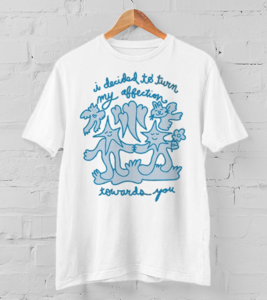 Cavetown I Decided To Turn My Affection Towards You Whimsical Characters And Hearts T-Shirt