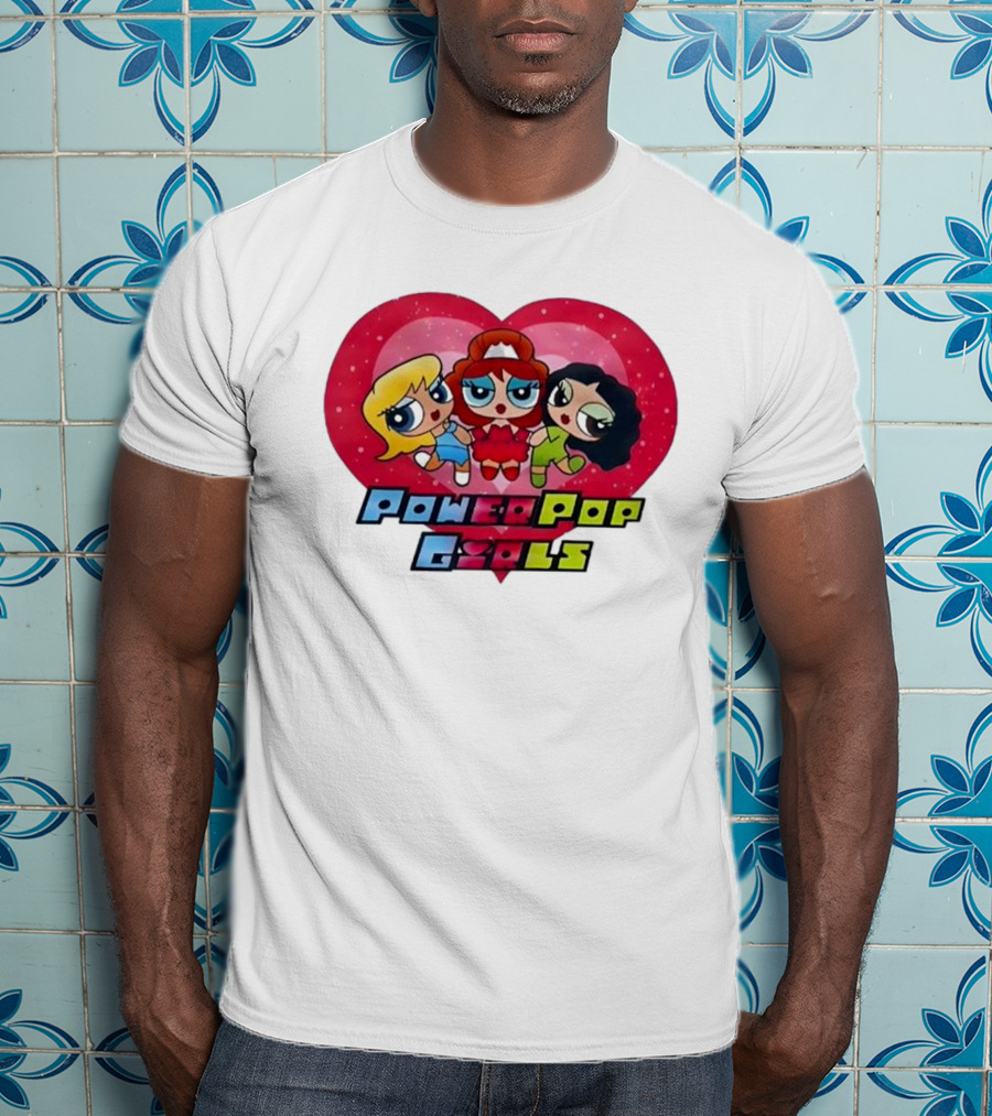 Chappell Roan Power Pop Girls Heart Cartoon Trio T-Shirt