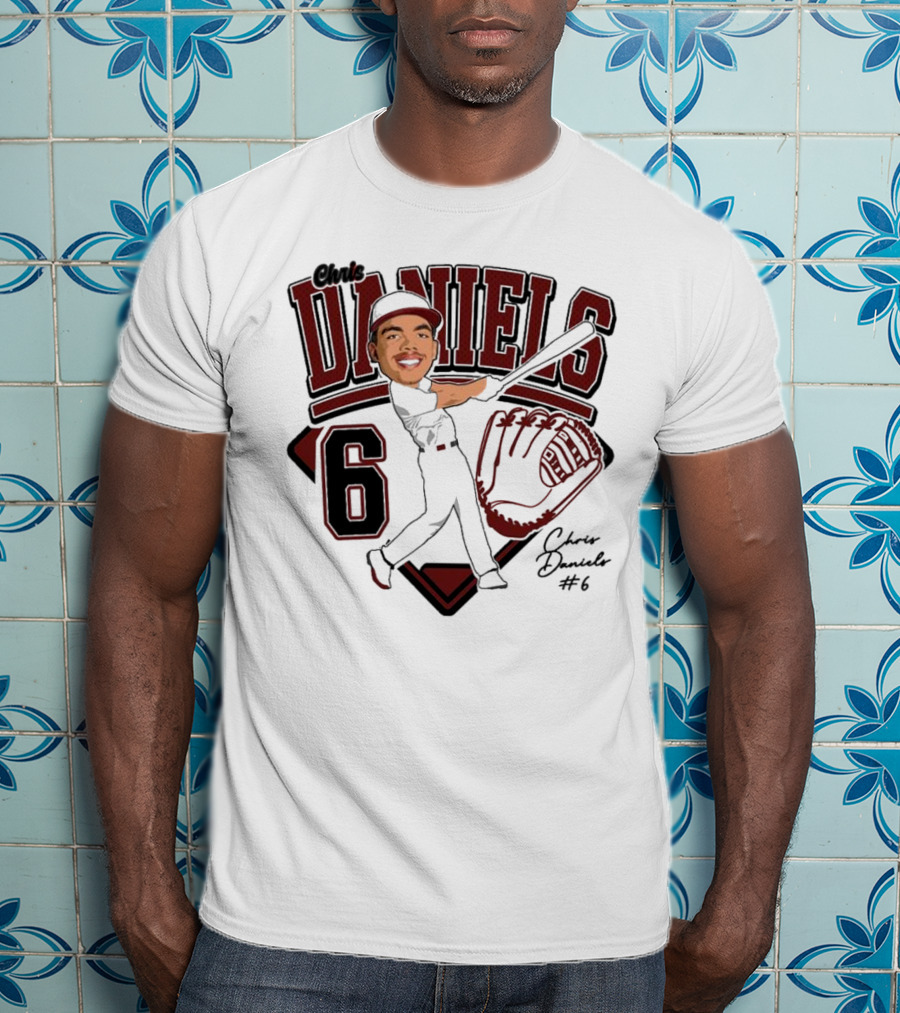 Daniels 6 Baseball Chris 2025 T-Shirt