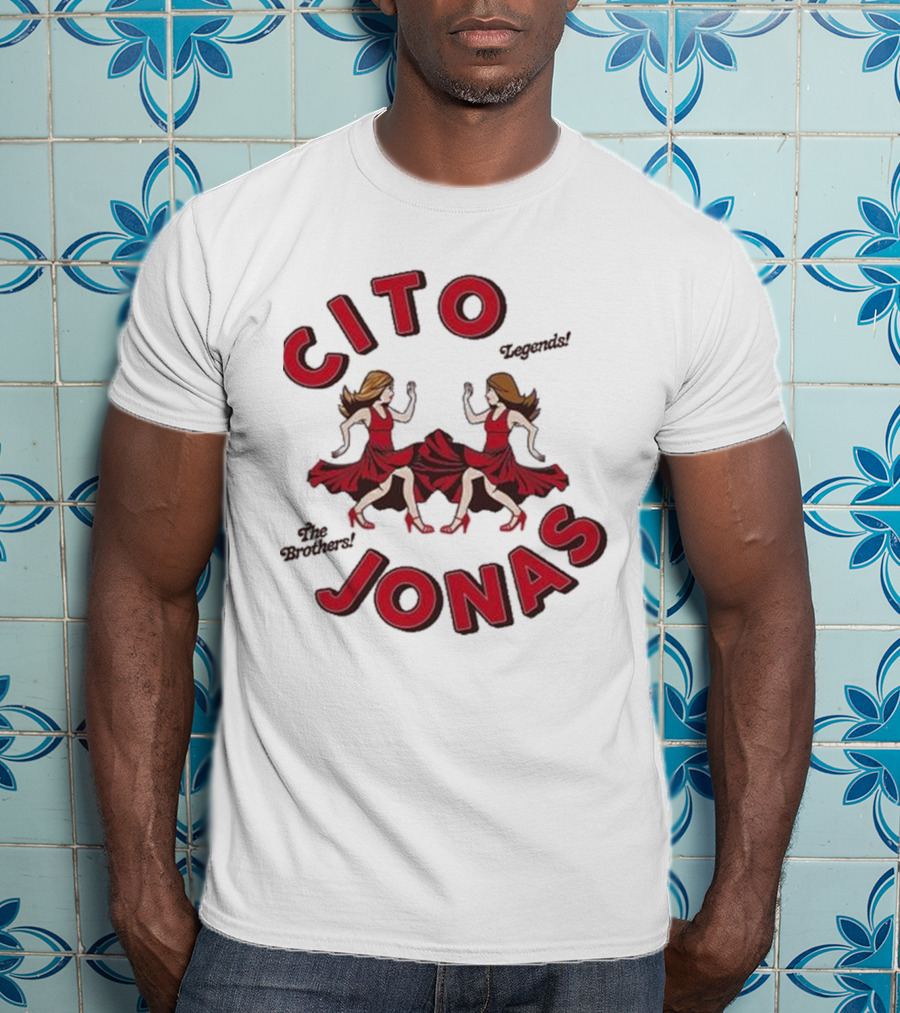 Cito Jonas Legends The Brothers Dancing Twins T-Shirt