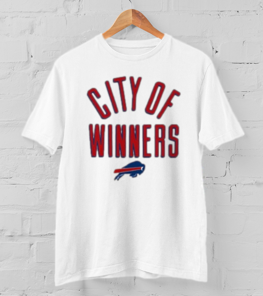 City Of Winners Buffalo Bills Football Team Merchandise T-Shirt