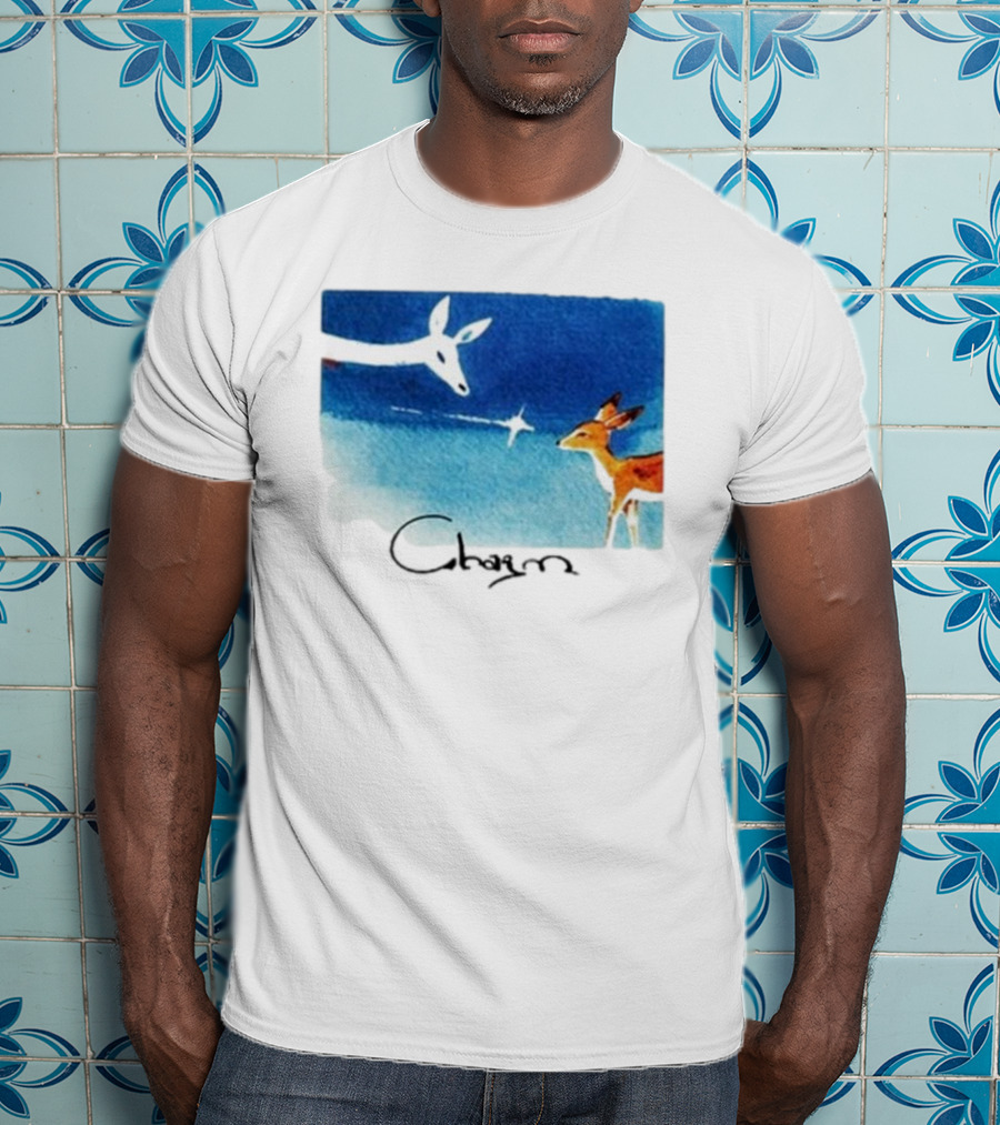 Clairo Charm Deer Artwork Benefit T-Shirt