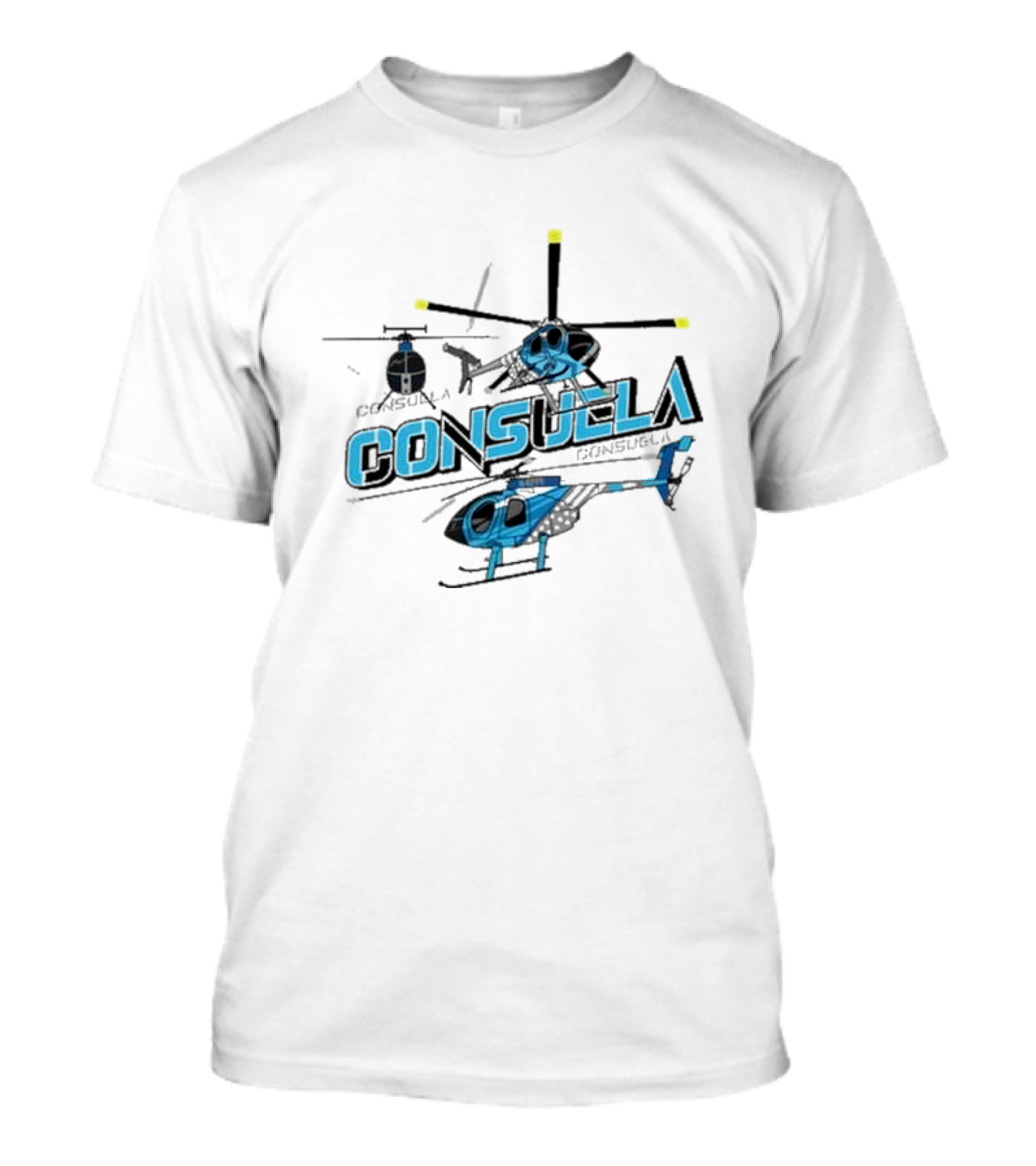 Cleetus Consuela Helicopter 2025 Consuela Go Fast Eat Ass T-Shirt