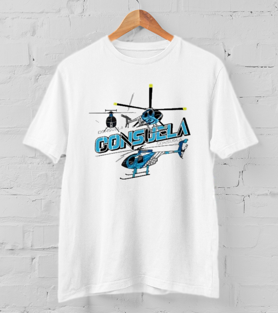 Cleetus Consuela Helicopter 2025 Consuela Go Fast Eat Ass T-Shirt