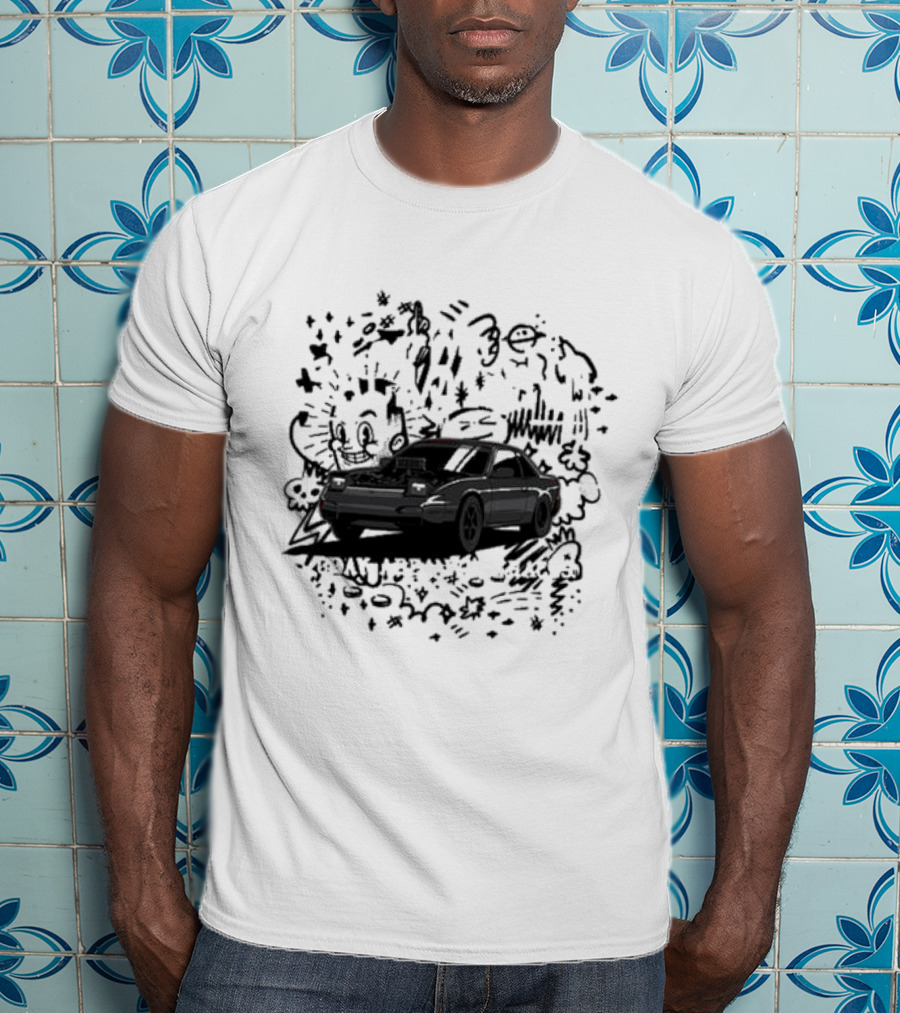 Cleetus Mcfarland Racing Jackstand Jimmy Nissan 240sx T-Shirt