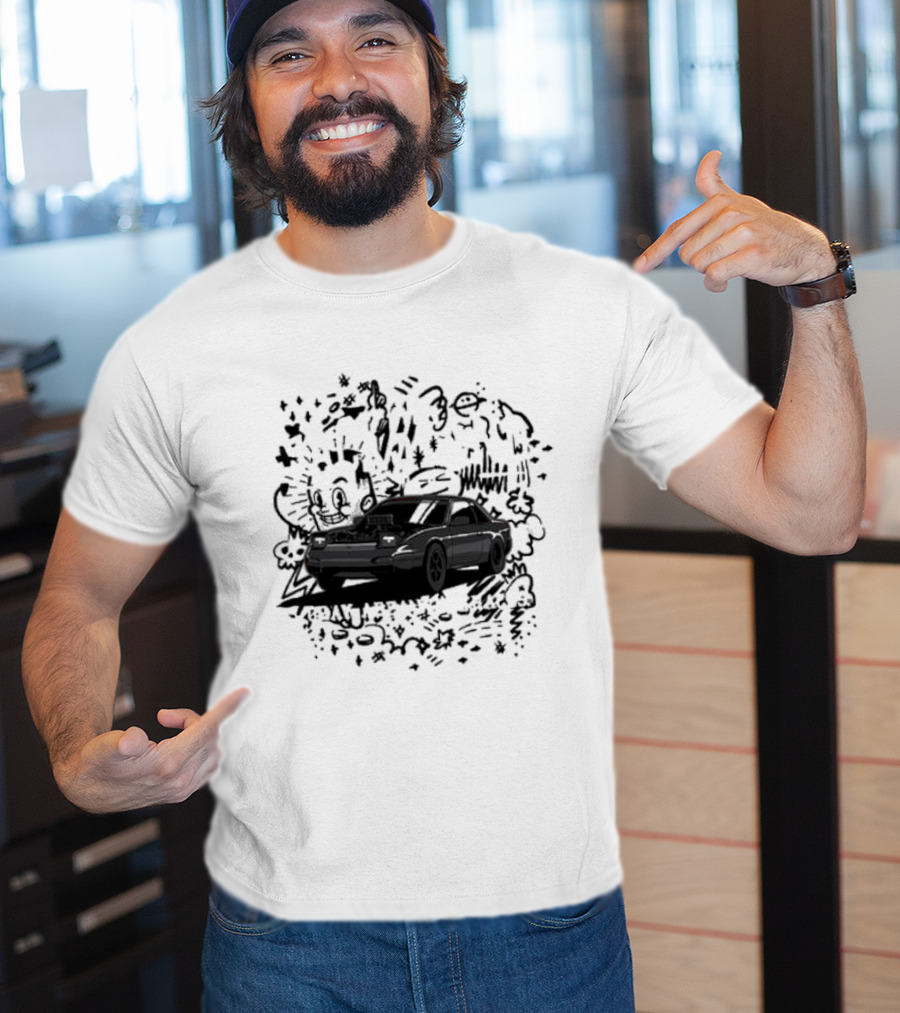 Cleetus Mcfarland Racing Jackstand Jimmy Nissan 240sx T-Shirt