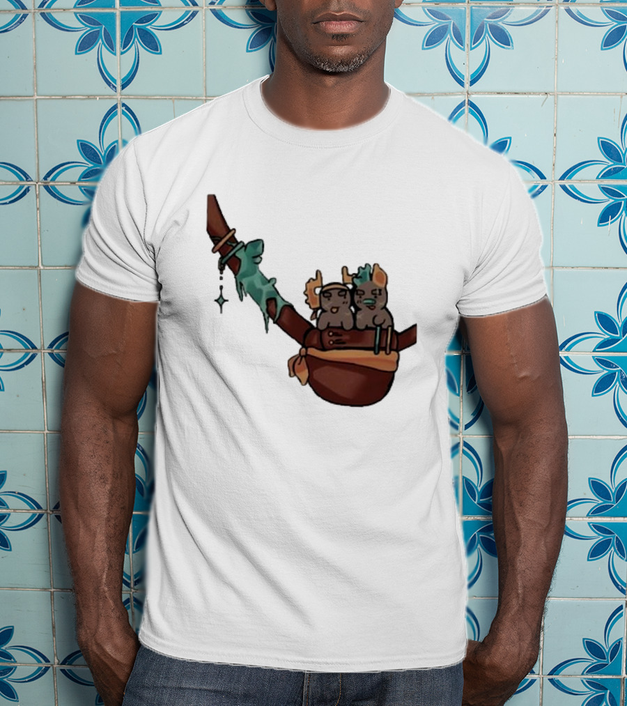 Coilpunk Steam Coil Phighting In A Bag Wizard Staff Adventure T-Shirt