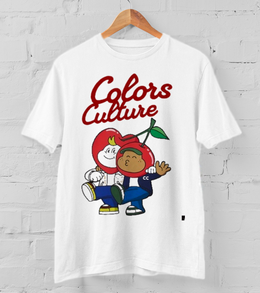 Colors Culture Chubby And Friends Cherry Head Graphic T-Shirt