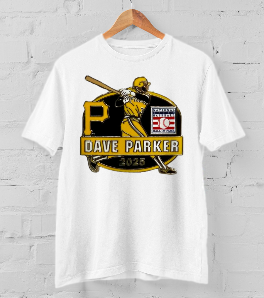 Dave Parker Pittsburgh Pirates National Baseball Hall Of Fame 2025 T-Shirt
