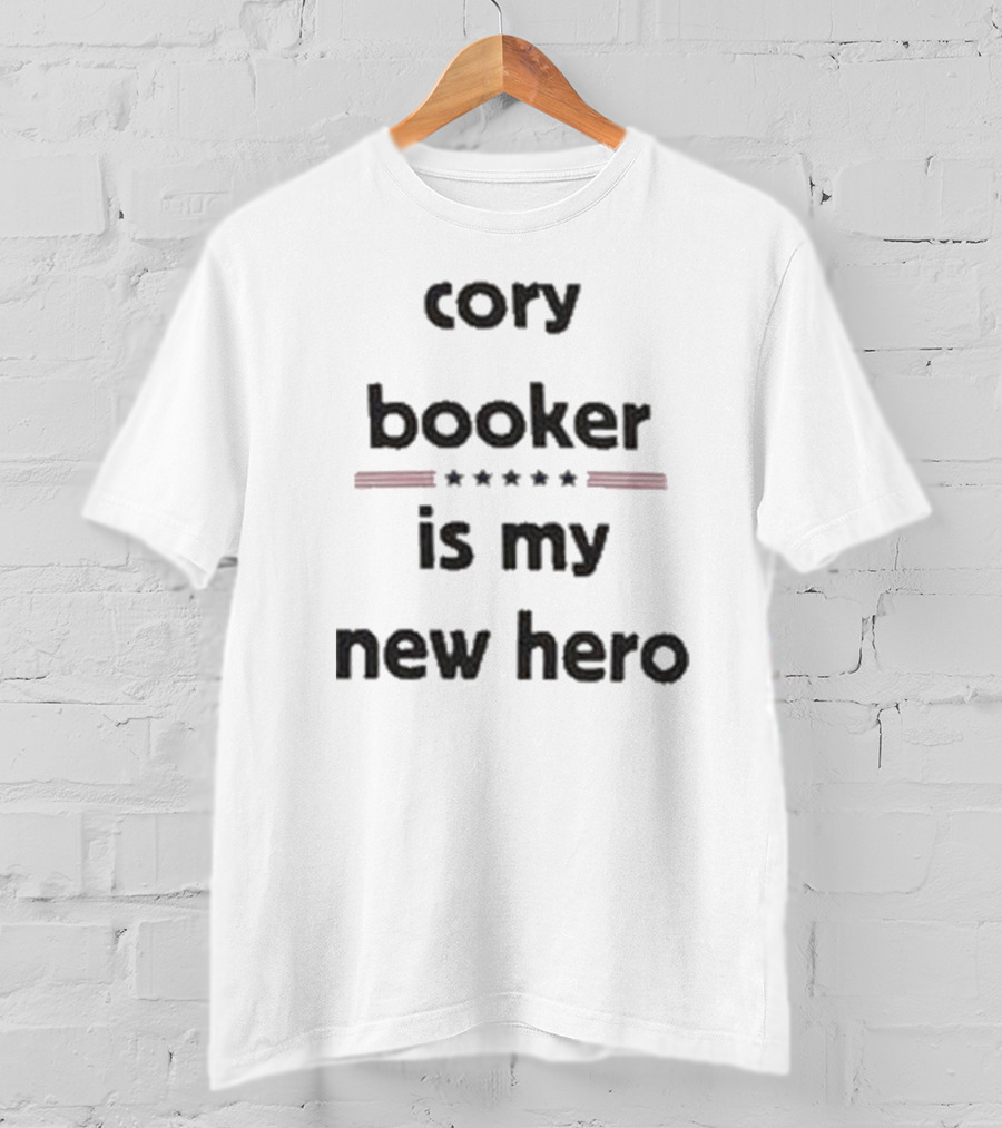 Cory Booker Is My New Hero 2025 Stars T-Shirt
