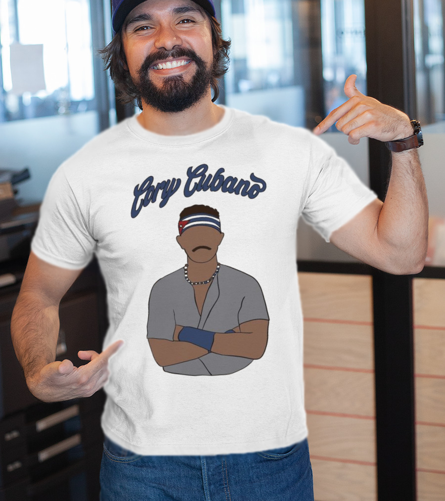 Cory Cubano Stylized Illustration With Headband And Necklace T-Shirt