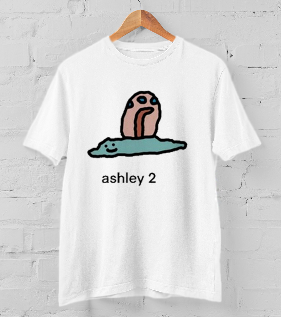 Dale’s Bits Ashley 2 Smiling Creature With Mushroom Design T-Shirt