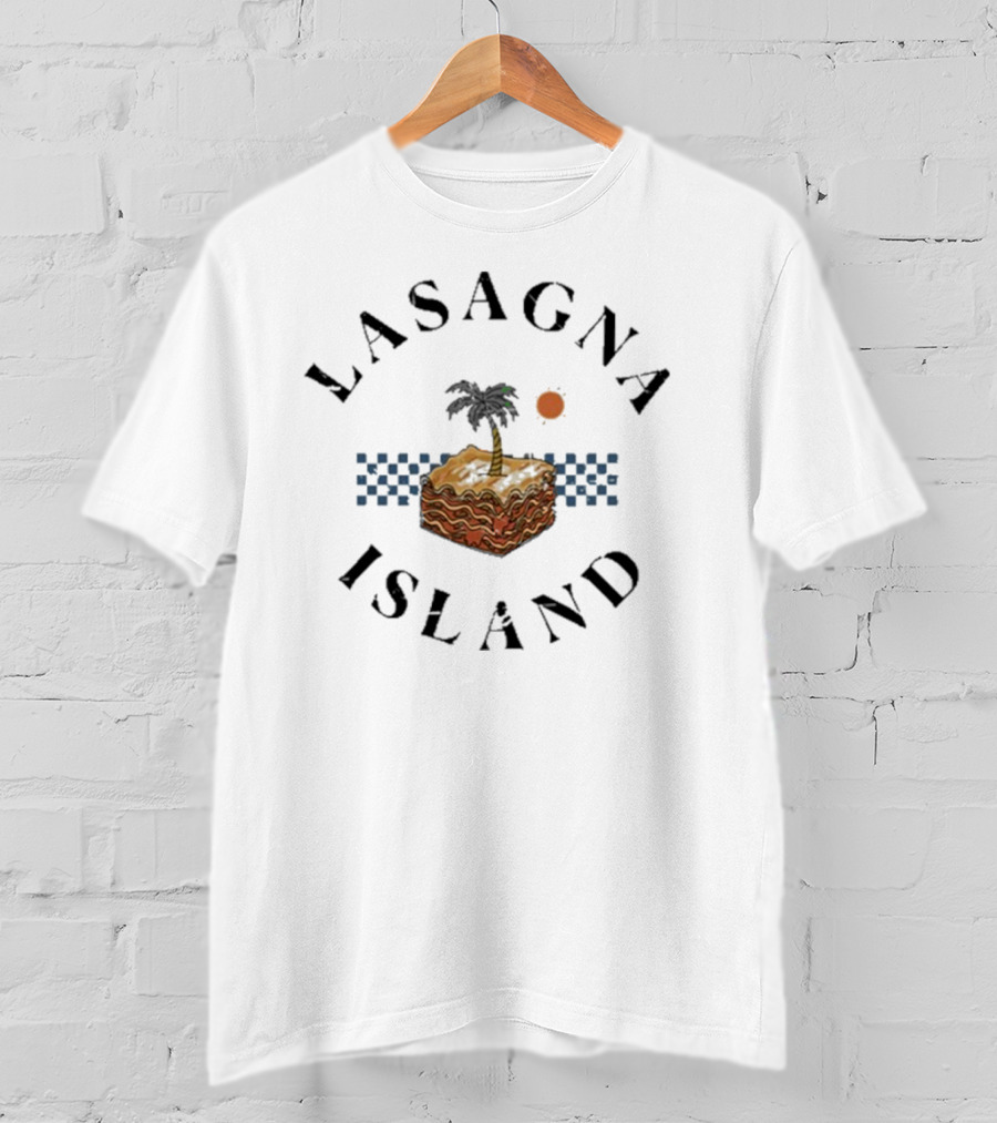 Try Guys Lasagna Island Event Jan 25 2025 Candle Sunburst Checkered Pattern T-Shirt