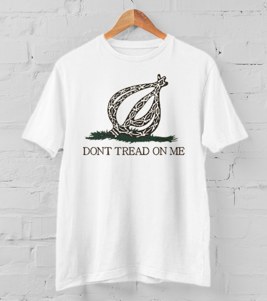 Don't Tread On Me The Onion Logo Classic Parody T-Shirt