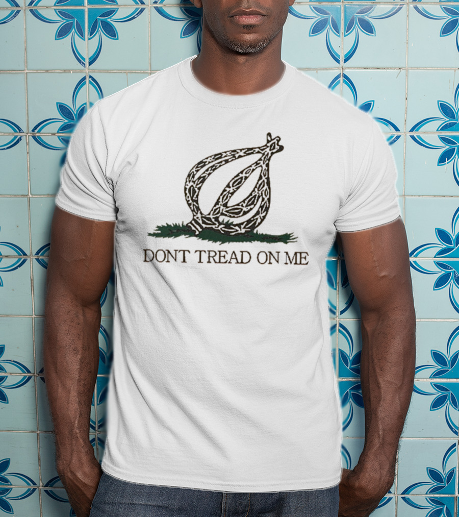 Don't Tread On Me The Onion Logo Classic Parody T-Shirt