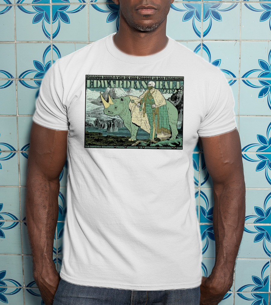 Paradox Media Vau De Vire Edwardian Ball 2025 San Francisco Regency Ballroom Jan 31 Feb 1 T-Shirt