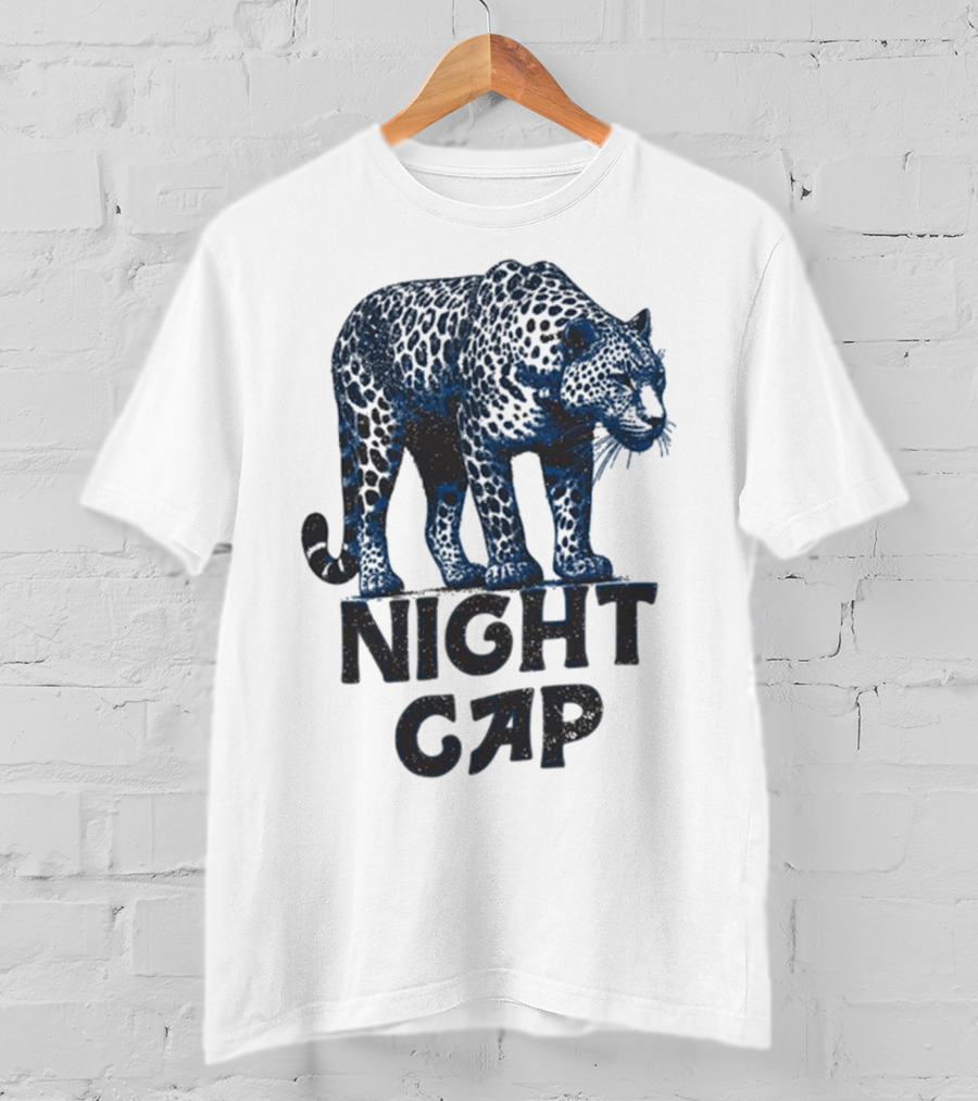 Night Cap Eighty Four Vintage Cat T-Shirt