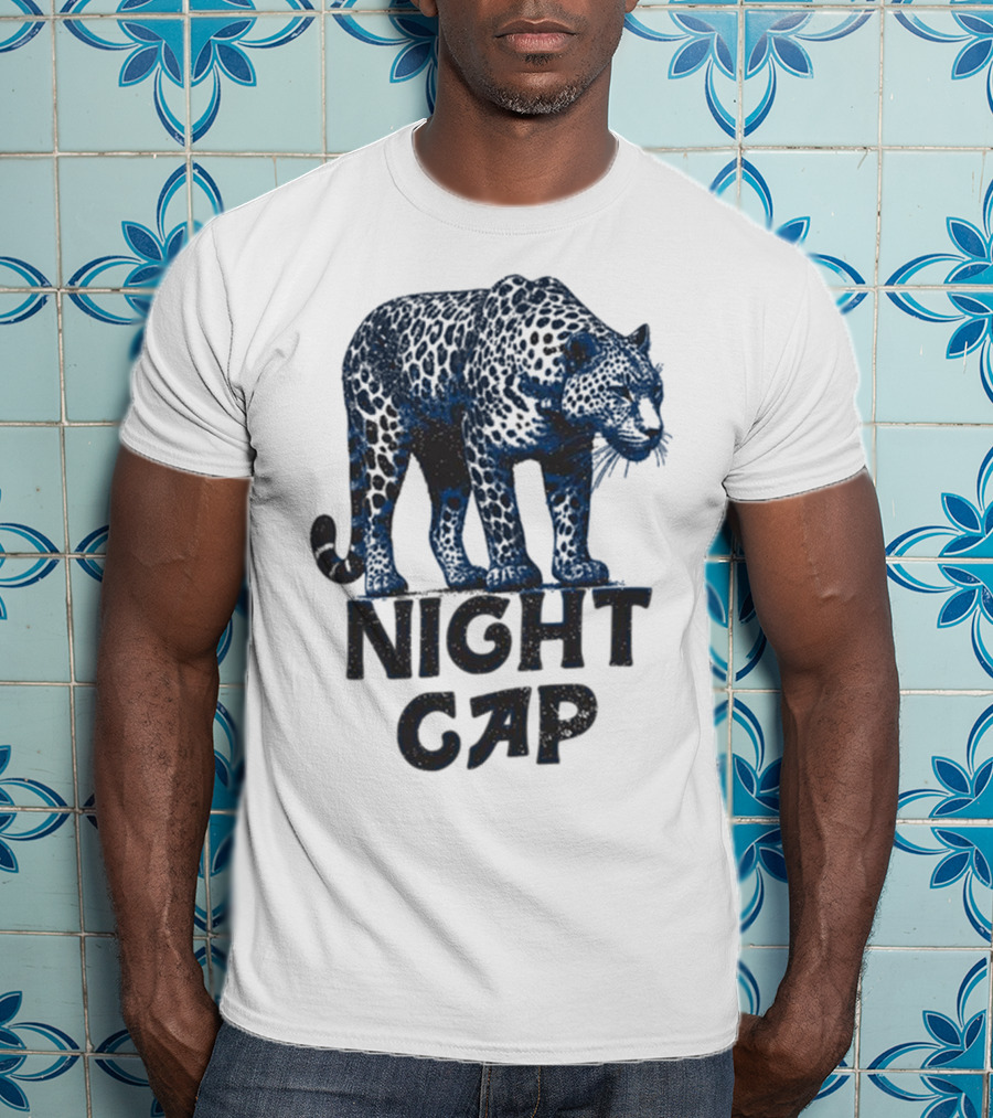 Night Cap Eighty Four Vintage Cat T-Shirt