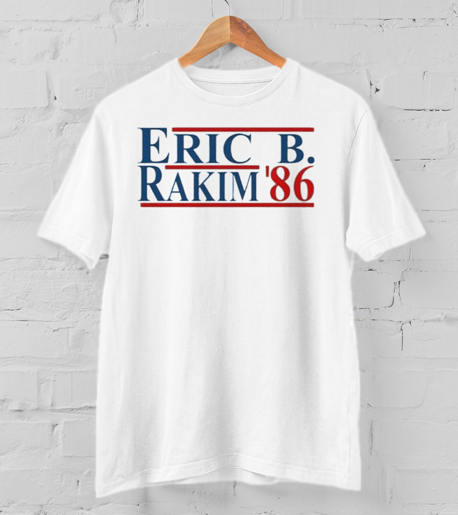 Eric B Rakim 86 Retro Hip Hop Legacy T-Shirt